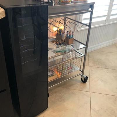 Wine Cooler, Bar Cart
