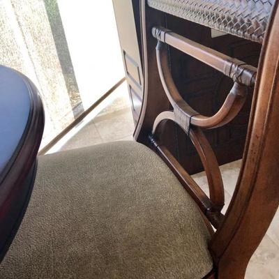 Square stool detail