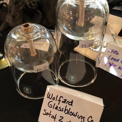 Wolfard Glassblowing Co. - Set of 2