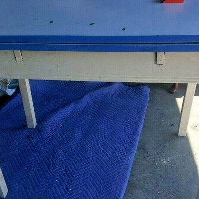 VINTAGE TABLE ENAMEL METAL 2 FOLD OUT LEAF LA6153 https://www.ebay.com/itm/123791665328