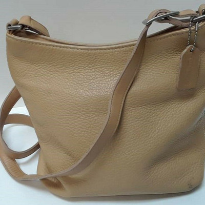 Vintage COACH Hudson 6803 â€œBROWN Tanâ€ Pebbled Leather Bag LA LA6070 https://www.ebay.com/itm/123791661298