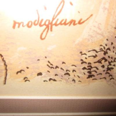 Modigliani Art 