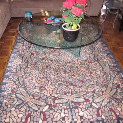 MCM Glass Cocktail Table  
