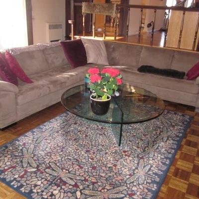 MCM Glass Cocktail Table  