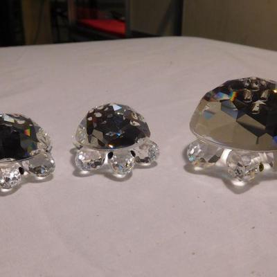 Swarovski Turtles 