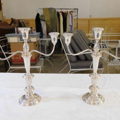 Sterling Candelabras 