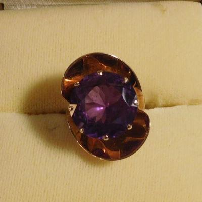 10 k Amethyst Ring