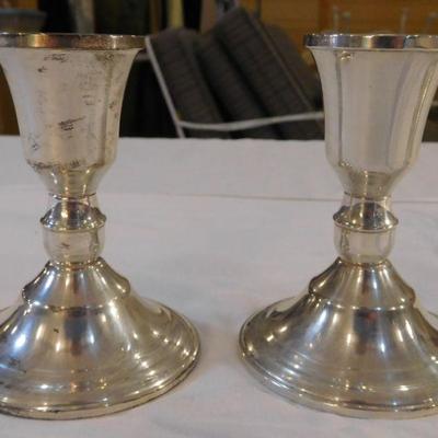 Sterling Candlesticks