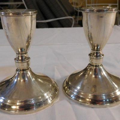 Sterling Candlesticks
