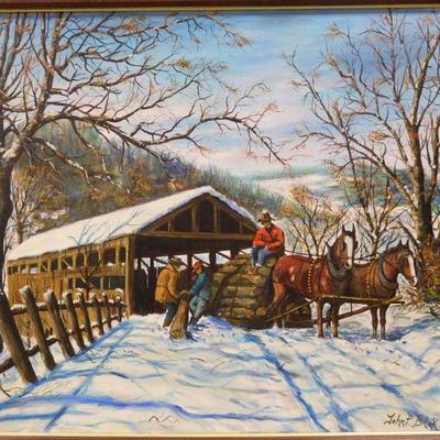 Painting by John P. Bilak