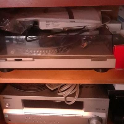 Turntable,  electronics