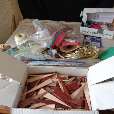 Box of Craft Items