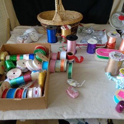 Basket full of Ribbon