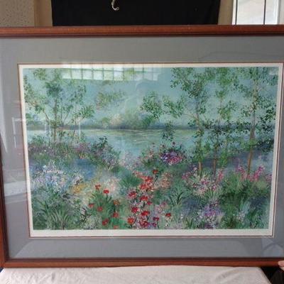 47x 36 Stevens Romatic Cove Framed Picture