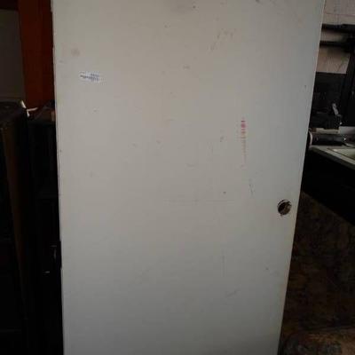 Door, missing handle.