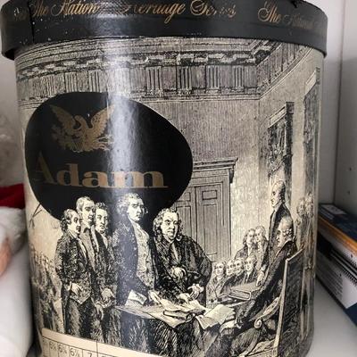 Decorative cardboard canister 