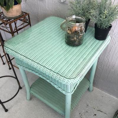 Lloyd Flanders Side Table