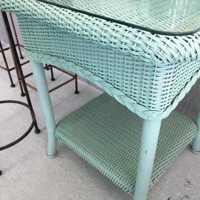 Lloyd Flanders Side Table (Detail)