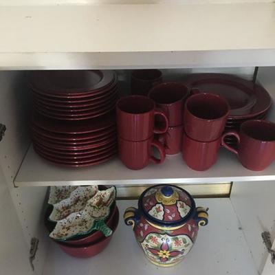 Vallarta and  Toscana Burgundy & Gold