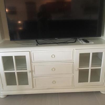 Coastal Buff Color Riverside Entertainment Center 