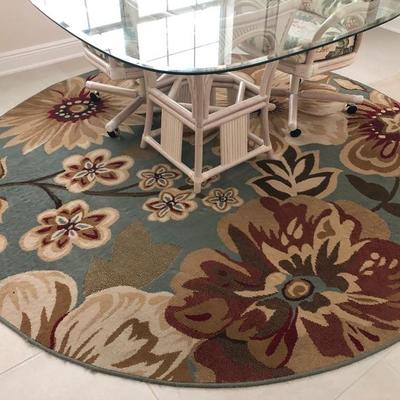 Tayse 7' 10" Laguna Circular Area Rug