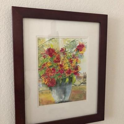 Floral Framed Wall Art