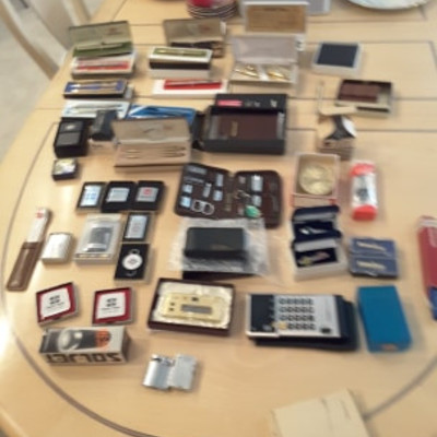 Cross Pens and Zippo Rulers