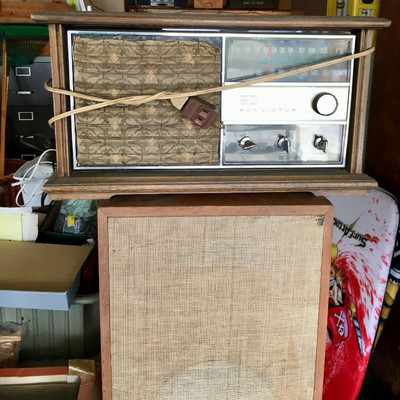 Vintage radio.