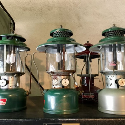 Vintage Coleman lanterns