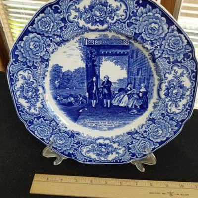 Crown Ducal Wedgwood George Washington Plates