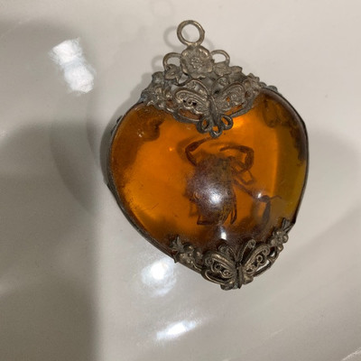 Scorpian pendant in sterling