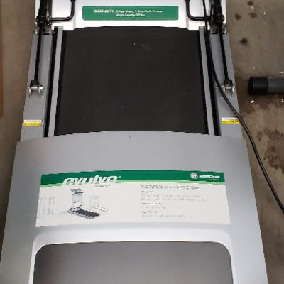 Evolve Horizon foldable treadmill - Fits under bed when not in use!