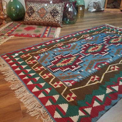 hand woven Turkish rug