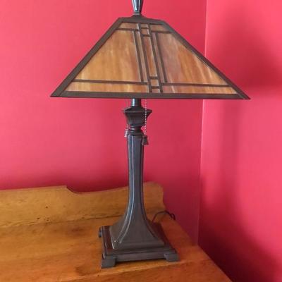 Arts and Crafts Style Desk Lamp
