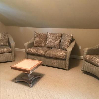 Lloyd Loom Wicker Set