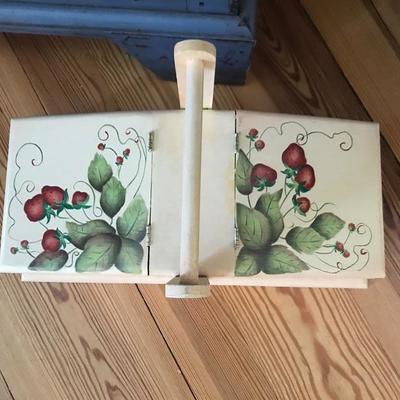 Handpainted Strawberry Box