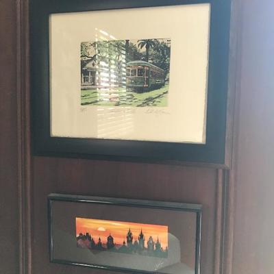 Signed Lithographs