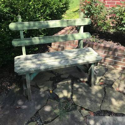 Wooden Garden Bench