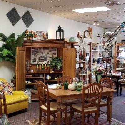 Lots of cool decor as well as furniture