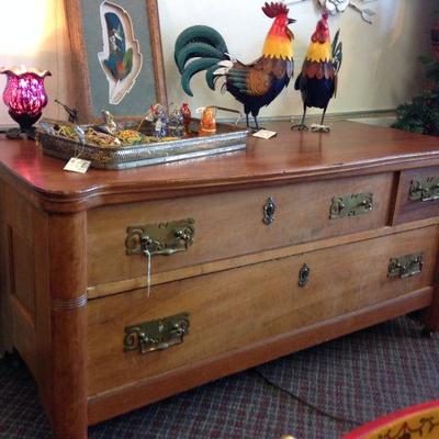 Antique blanket chest