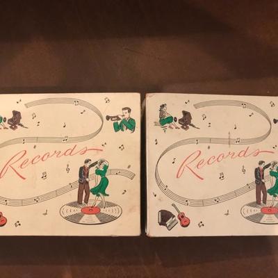 Albums filled with 45's