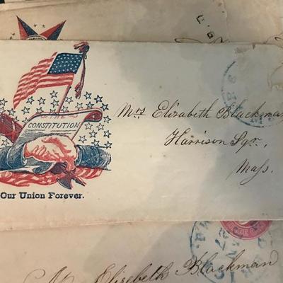 7 letters written during the Civil War $140