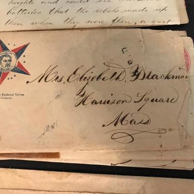 7 letters written during the Civil War $140