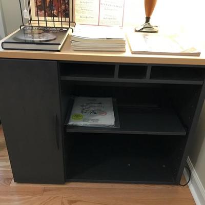 LaCasse maple printer storage unit $80