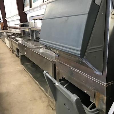 Ice Machine and Prep Tables