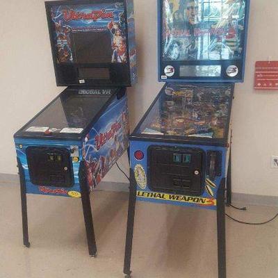 (2) Pinball Machines