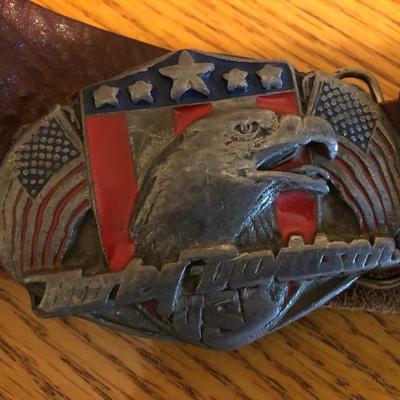 Harley Davidson belt buckle