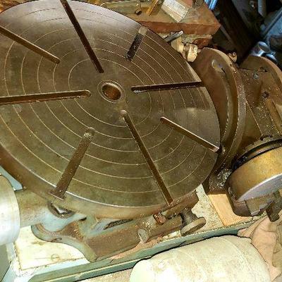Troke 18" rotary table working