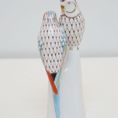 HOLLOHAZA PORCELAIN PARAKEETS
