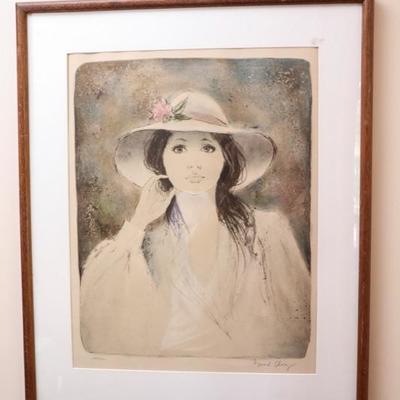 Bernard Chang print signed